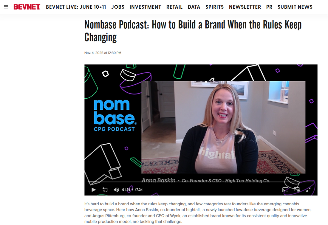 On the NOMbase Podcast (BevNet)